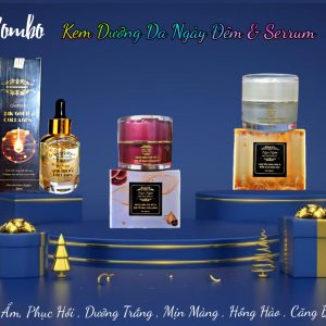 Bá»˜ DÆ¯á» NG FACE NGÃ€Y ÄÃŠM + SERUM VÃ€NG 24K