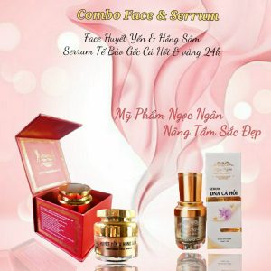 Bá»˜ FACE HUYáº¾T Yáº¾N + SERUM TBG CÃ Há»’I