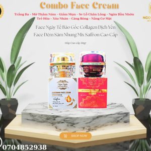Bá»˜ KEM FACE DÆ¯á» NG NGÃ€Y & ÄÃŠM CAO Cáº¤P (Há»™p Äáº¡i 55gr)[SÃ¢m Nhung Saffron & Táº¿ BÃ o Gá»‘c Dá»‹ch Yáº¿n]