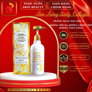 Táº®M TRáº®NG COLLAGEN & Sá»®A NON ( á»¦ TRáº®NG BODY )