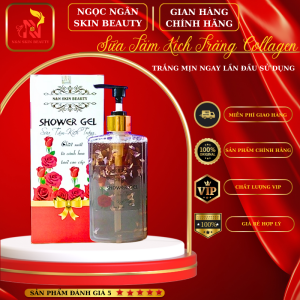 Sá»®A Táº®M KÃCH TRáº®NG CÃNH HOA COLLAGEN