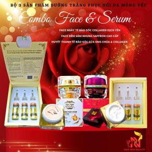 Bá»˜ 3 FACE NGÃ€Y + ÄÃŠM & SERUM Sá»®A ONG CHÃšA