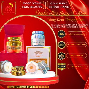 Bá»˜ KEM FACE THÆ¯á»¢NG LÆ¯U NGÃ€Y & ÄÃŠM [Huyáº¿t Yáº¿n Há»“ng SÃ¢m & Retinol DÃ¡t VÃ ng]