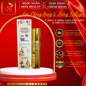 KEM CHá»NG Náº®NG á»¦ TRáº®NG COLLAGEN
