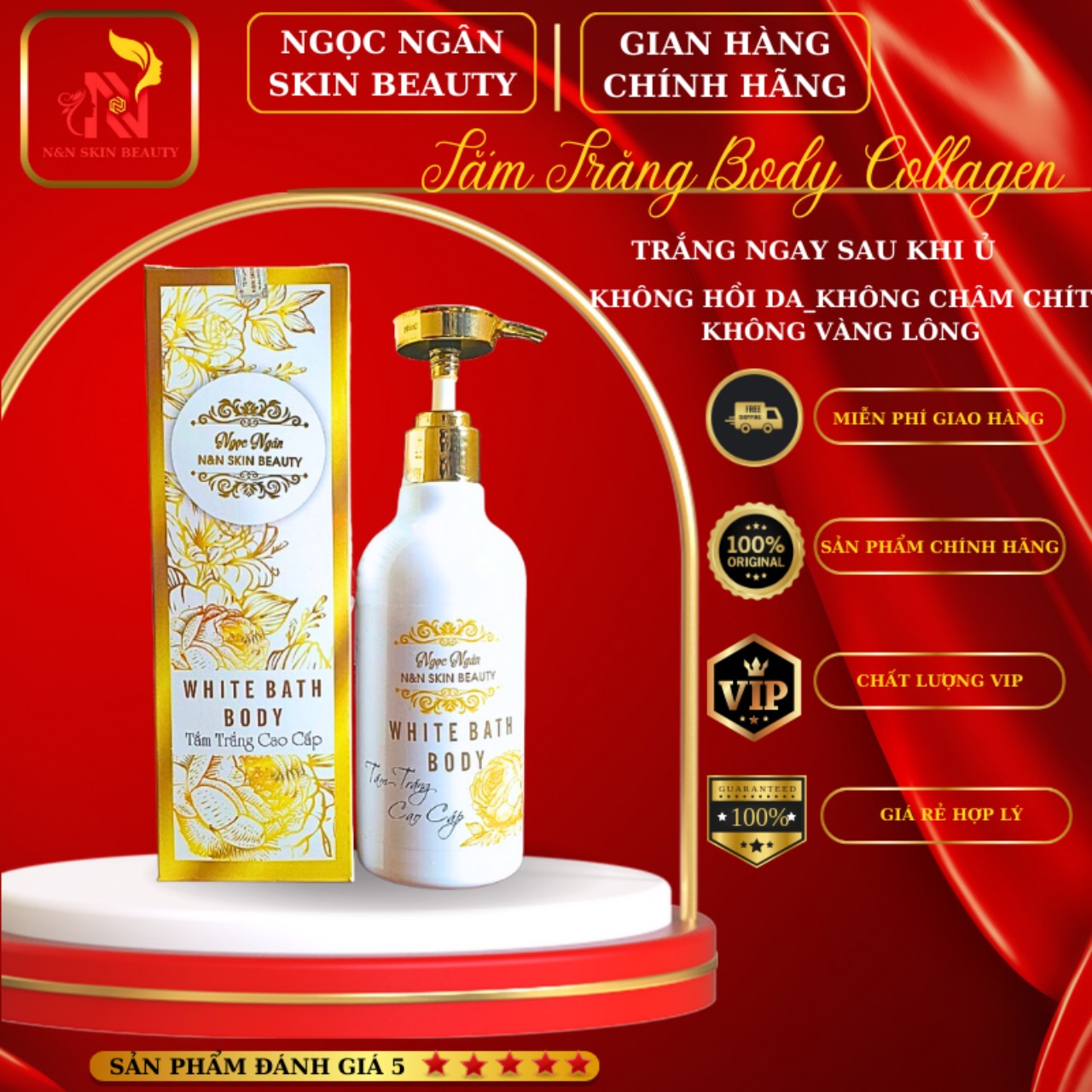 Táº®M á»¦ TRáº®NG COLLAGEN
