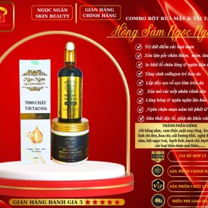 COMBO TÃI Táº O DA Há»’NG SÃ‚M ( Trá»‹ má»¥n thÃ¢m nÃ¡m tÃ n nhang )