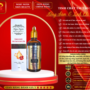 TINH CHáº¤T LINH CHI Äá»Ž TÃI Táº O DA Má»¤N THÃ‚M NÃM TÃ€N NHANG