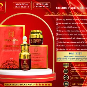COMBO FACE & SERUM MELASMA [ TÃI Táº O THÃ‚M NÃM_KHÃ”NG SÆ¯NG Äá»Ž_BONG NHANH]
