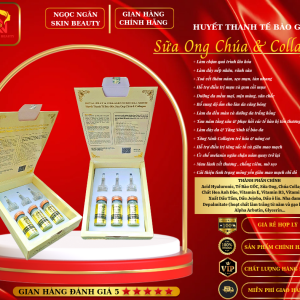 HUYáº¾T THANH Táº¾ BÃ€O Gá»C Sá»®A ONG CHÃšA & COLLAGEN