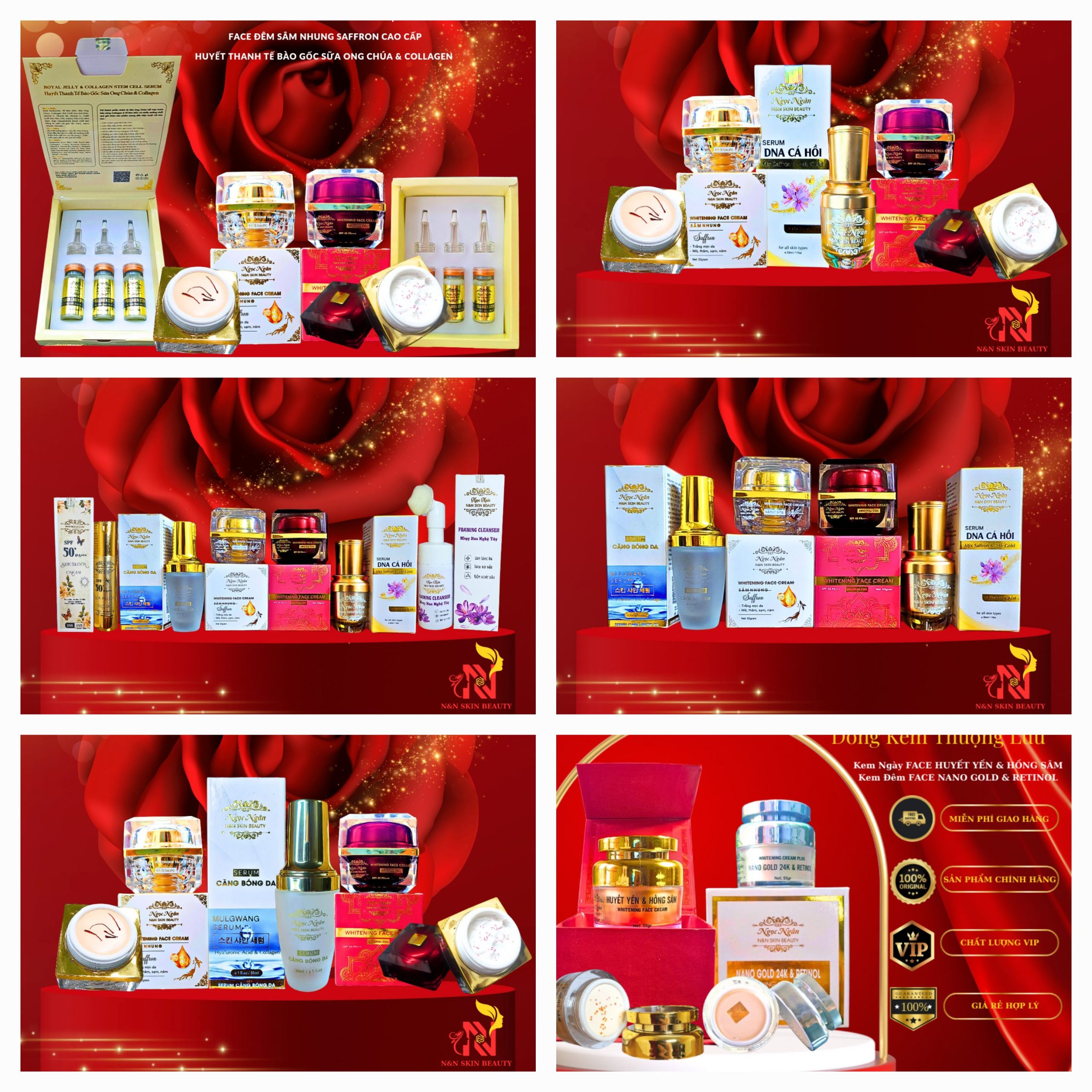 Bá»˜ COMBO DÆ¯á» NG TRáº®NG_PHá»¤C Há»’I_CÄ‚NG BÃ“NG FACE